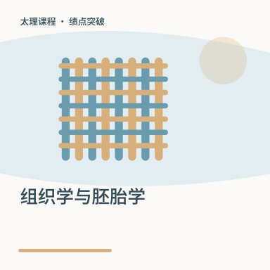组织学与胚胎学·绩点突破配图