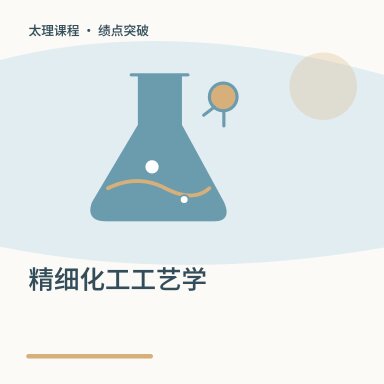 精细化工工艺学·绩点突破配图