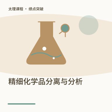 精细化学品分离与分析·绩点突破配图