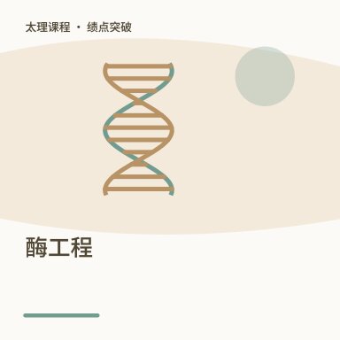 酶工程·绩点突破配图