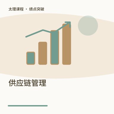 供应链管理·绩点突破配图