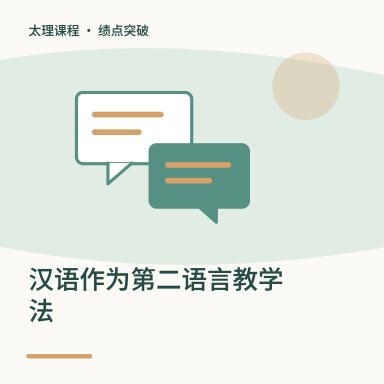 汉语作为第二语言教学法·绩点突破配图