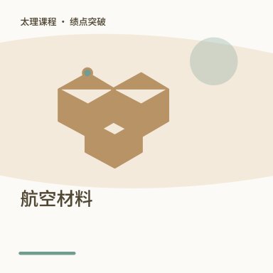 航空材料·绩点突破配图