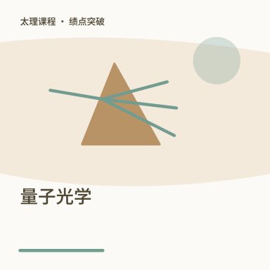 量子光学·绩点突破配图