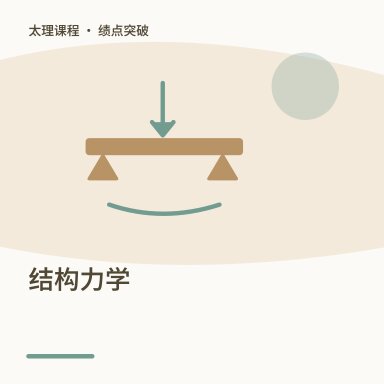 结构力学·绩点突破配图