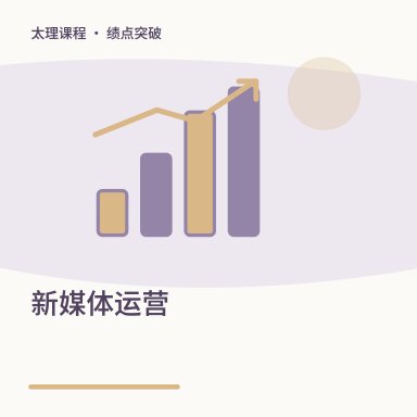 新媒体运营·绩点突破配图