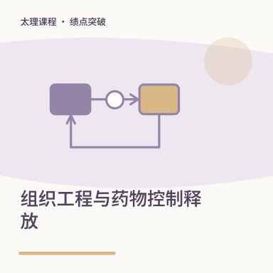 组织工程与药物控制释放·绩点突破配图