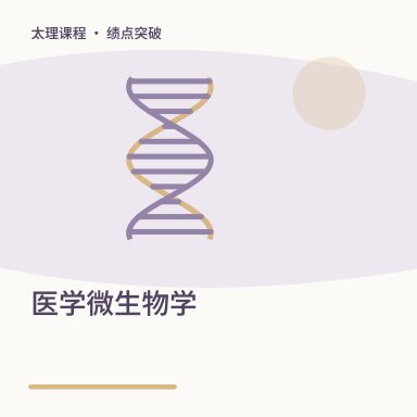 医学微生物学·绩点突破配图